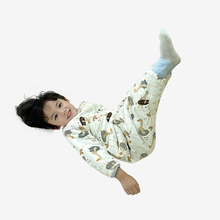 D9GH婴儿睡袋秋冬夹棉宝宝分腿防踢被新生儿连体衣儿童拉链式长袖