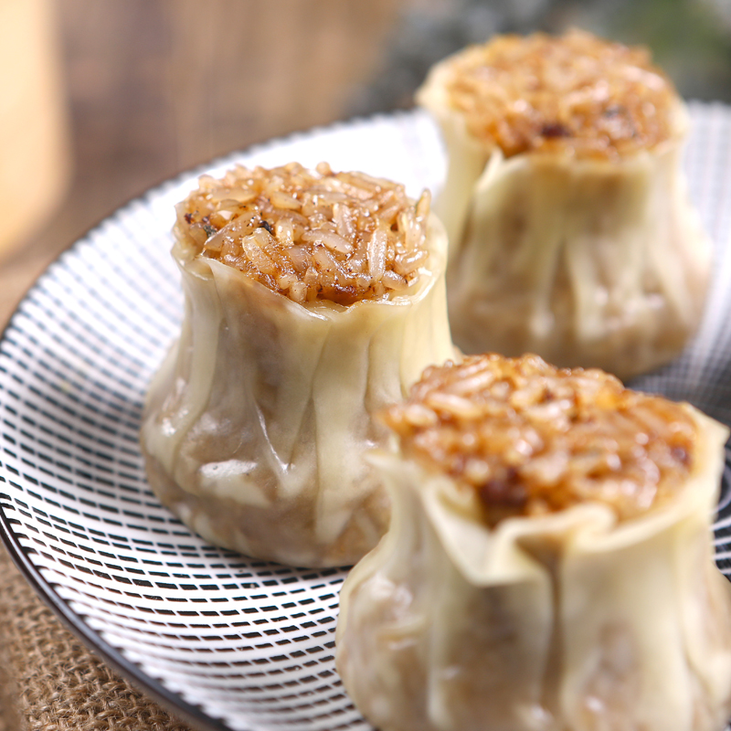 60g*12个 糯米烧麦广式烧卖港式点心速冻早餐半成品懒人速食食品