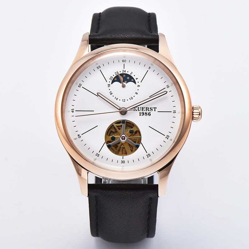 瑞士注册品牌kuerst酷尔时顿直播带货全自动机械男士手表一件代发