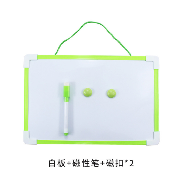 Magnetic Tiny Whiteboard Writing Erasable Child Drawing Baby Doodle Office Memo Hanging Message Plastic Pvc Board