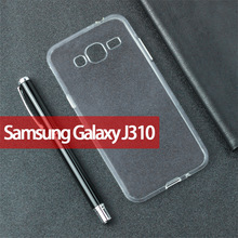 适用于Samsung三星Galaxy手机壳J310保护套全透明TPU高透素材