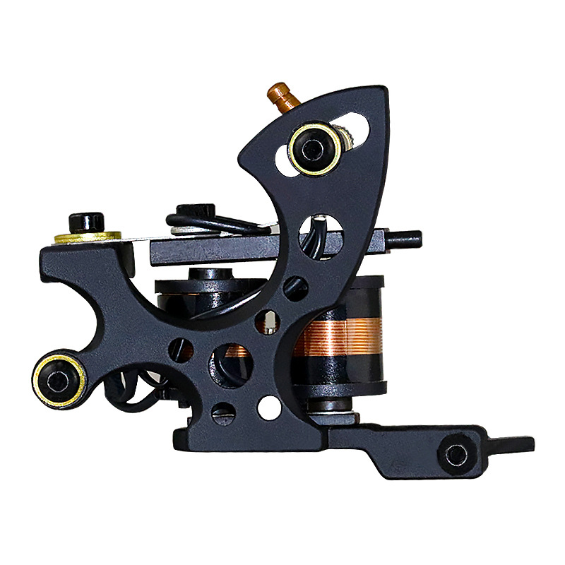 跨境爆款初学者练习纹身线圈机纹身机刺青马达机割线打雾纹身机器