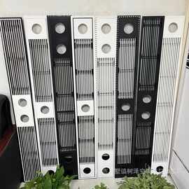 中央空调出风口回风带灯孔设计