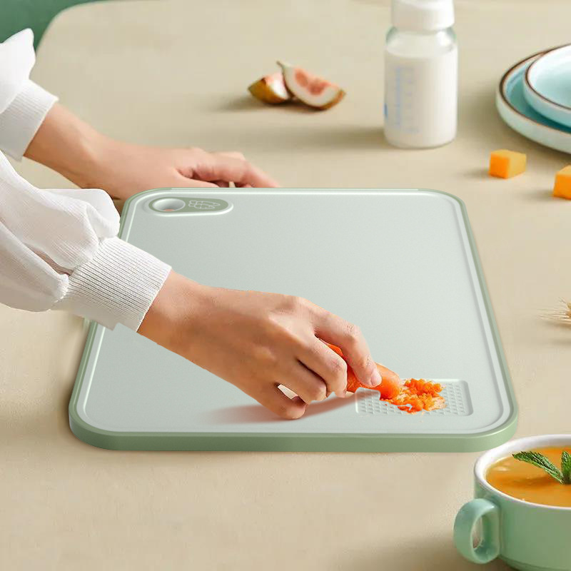 Wheat Straw Cutting Board Home Chopping Board Dormitory Cutting Board Plastic Cutting Board Fruit Tray Cutting Board Kitchen Supplies