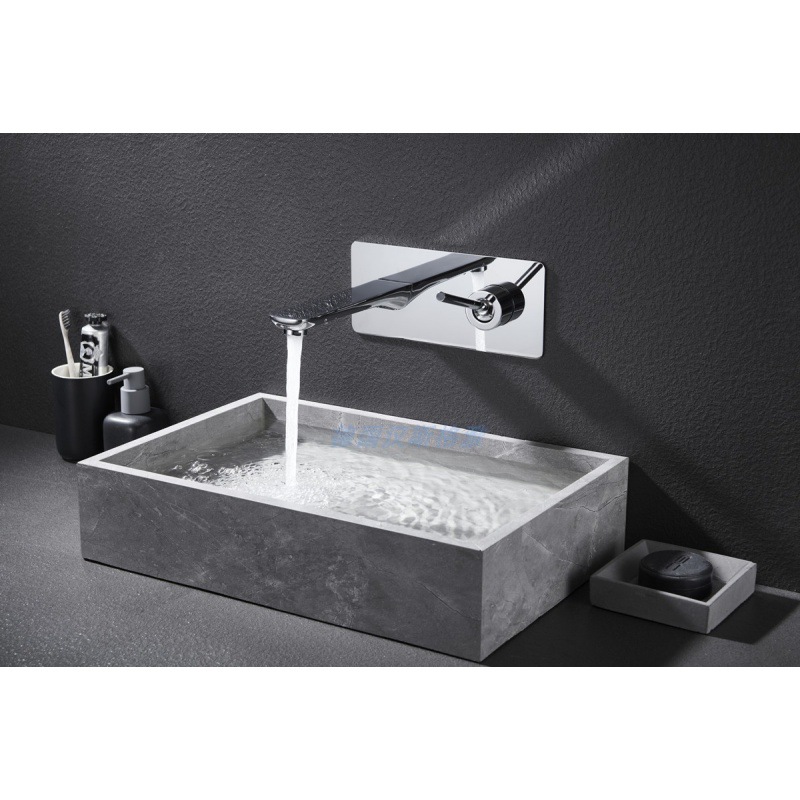 家装官方入墙龙头黑色全铜墙排龙头入墙式水龙头配件