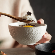 陶瓷家用网红日式甜品水果小汤泡碗北欧面米饭碗ceramic bowl