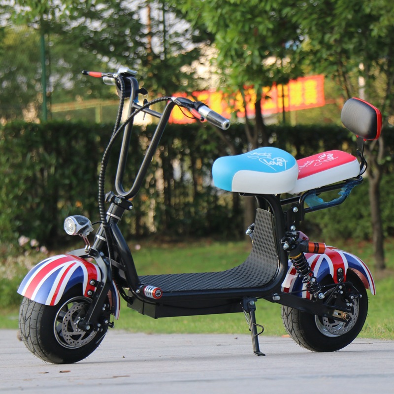 民宇迷你哈雷电动车成人小型折叠滑板车电动自行车踏板代步车两轮