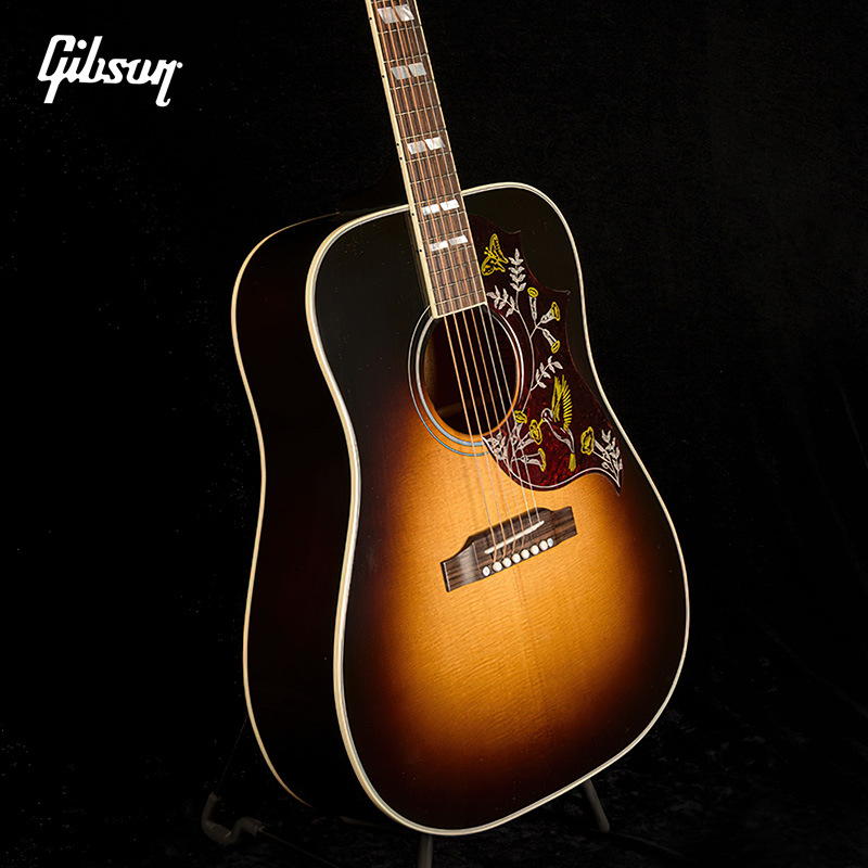 gibson吉普森hummingbird standard全单板电箱民谣吉他美产木吉他