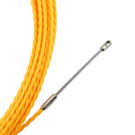 单股扭线电工穿线器 线槽线管引线器 钢丝电线穿管器20米