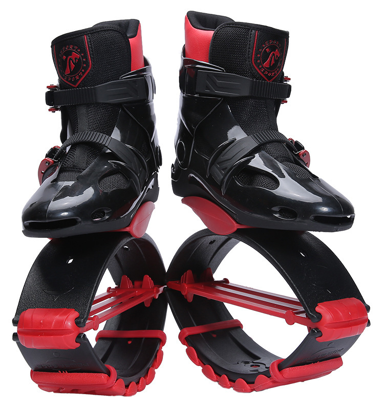 成人健身太空鞋跳跳鞋弹簧鞋跑步轮滑高跷鞋弹跳鞋儿童青年弹力鞋