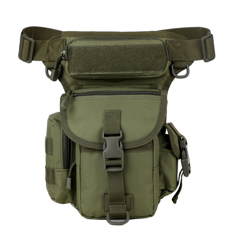 Tactical Outdoor Multi-Functional Sports Leg Bag Motorcycle Riding Men's Leg Bag Multi-Functional Portable Tactical Camouflage Bag