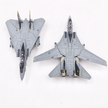 日炙1/100美军F-14D F14 VF-31炸弹猫军事飞机模型可变翼模式互换