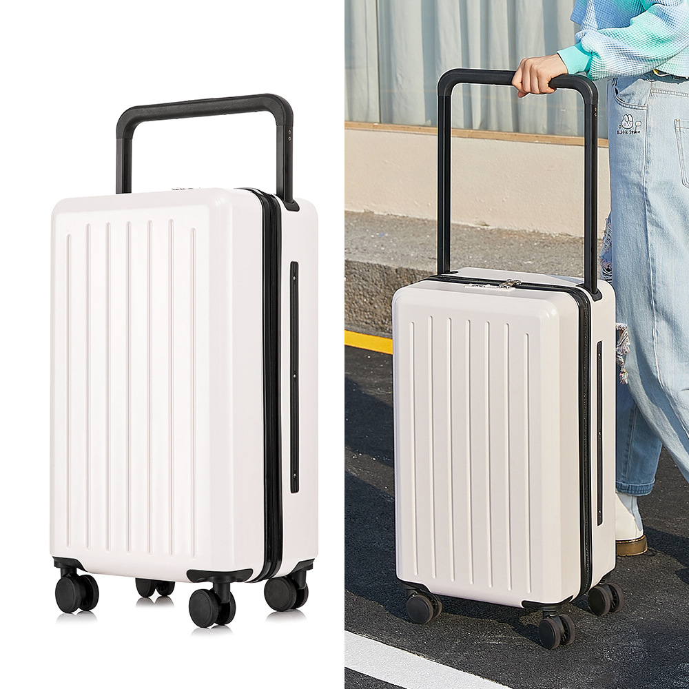 Good-looking Durable Luggage Trolley Case Wide Trolley New Student Password Suitcase Boarding Travel Luggage Men and Women Same Style