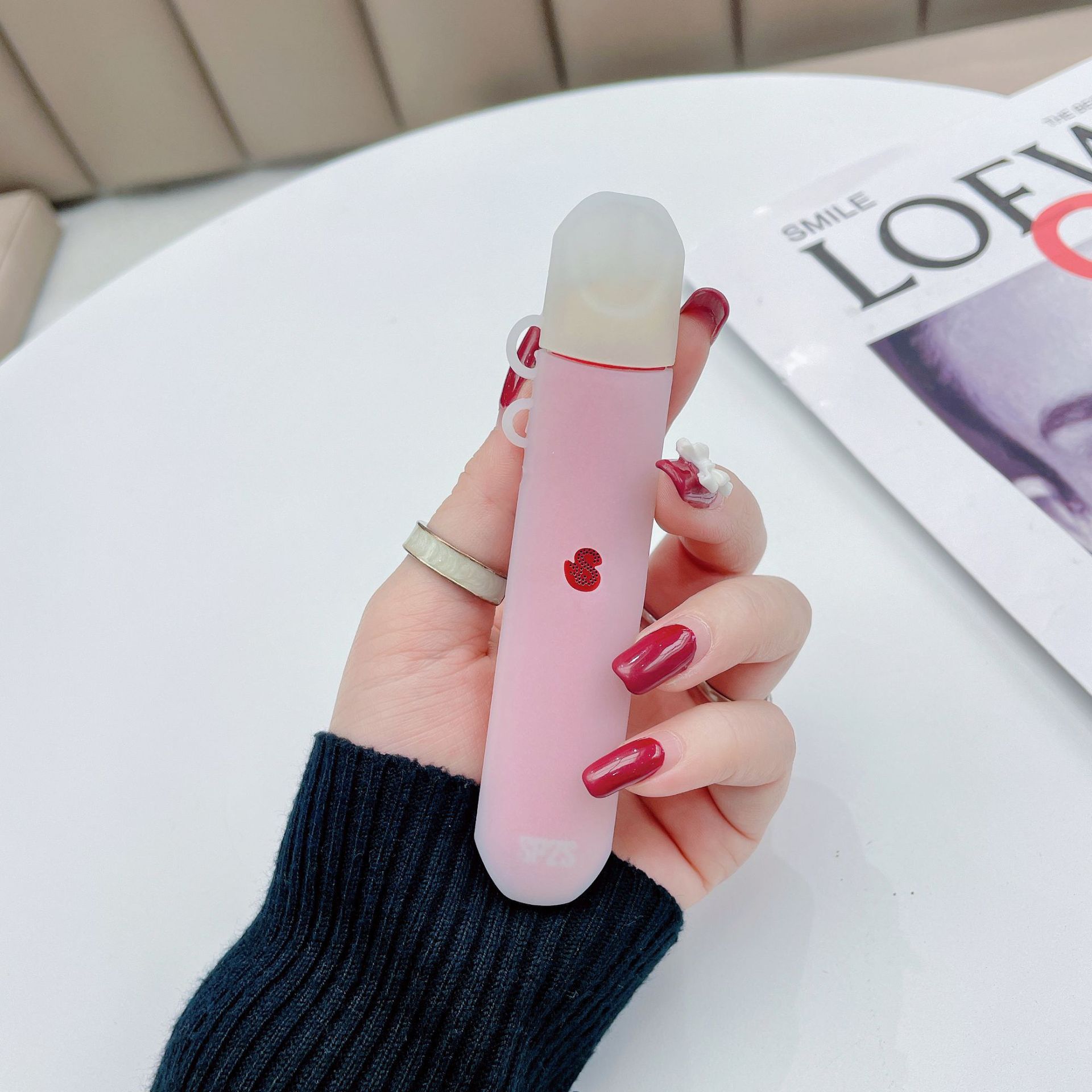 思博瑞保护套sp2s 二代硅胶套挂绳皮套电子器烟套贴纸收纳套挂绳