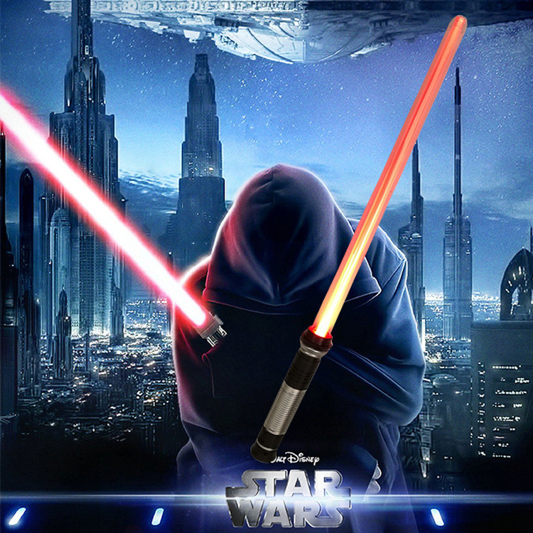 亚马逊专供星球大战光剑儿童激光剑玩具荧光剑绝地武士七色声光剑