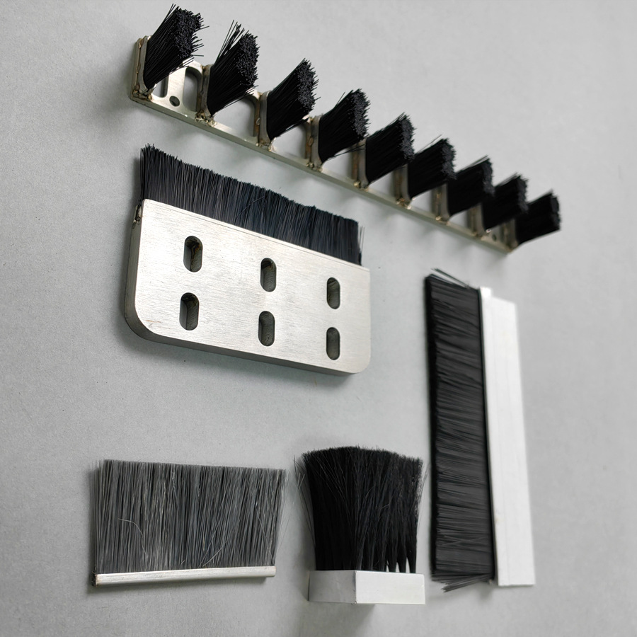 非标防静电集成电路半导体清洁除尘条刷排刷集成电路导除静电毛刷