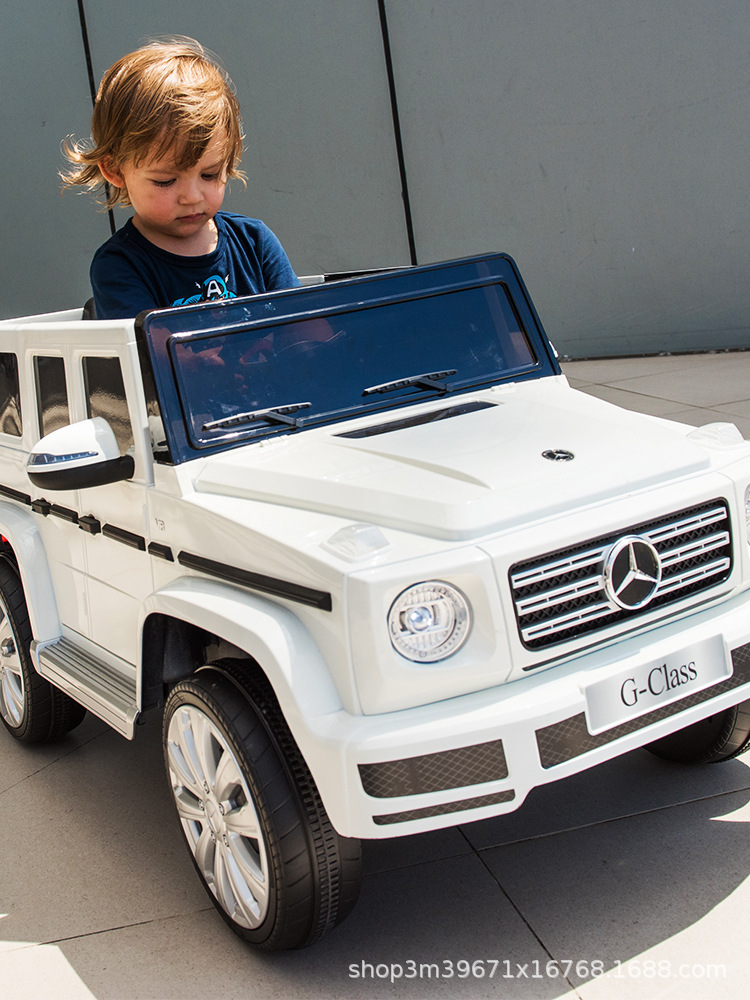新款奔驰大g儿童电动车四轮越野汽车小孩玩具可坐人带遥控童车宝