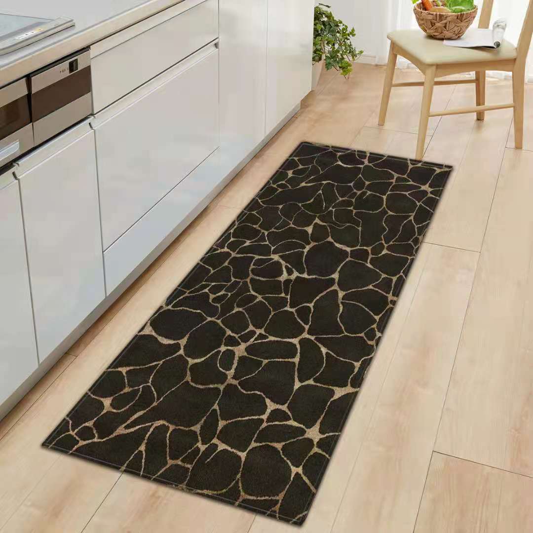 Marble Non-Slip Mat Foot Carpet Strip Floor Mat Stone Pattern Theme Door Mat Cross-Border Supply Wish Amazon EBay