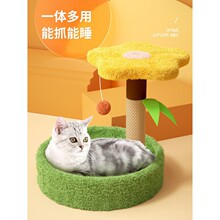 猫爬架猫窝猫抓板一体猫树猫抓柱幼猫玩具猫抓架猫咪用品猫架小型