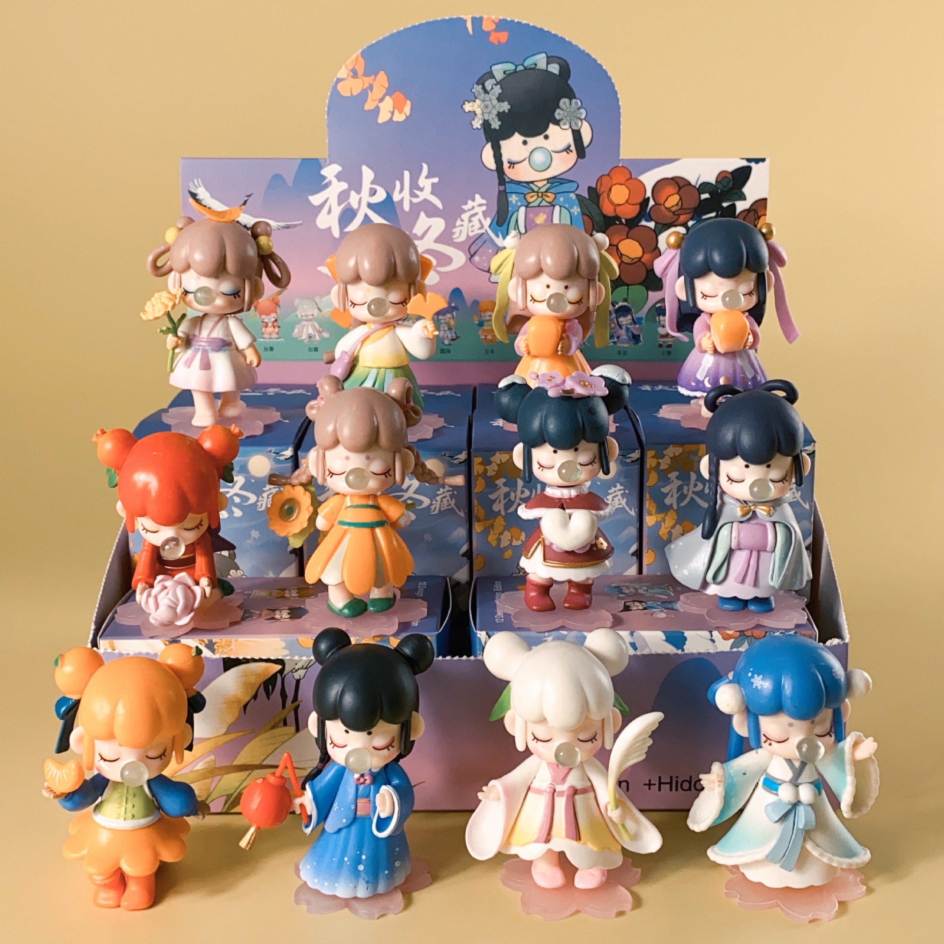 Ruolai Blind Box Series 24 Solar Terms Autumn and Winter Tibetan Spring Summer Long Linsen Don't Know Where Garage Kits Ornaments