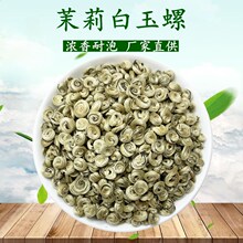 浓香型玉螺新茶广西横县茉莉花茶茉莉白玉螺厂家散装茶叶批发螺王