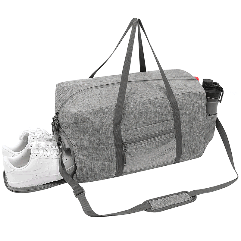 亚马逊爆款大容量旅行包干湿分离斜跨手提健身运动包阳离子行李袋
