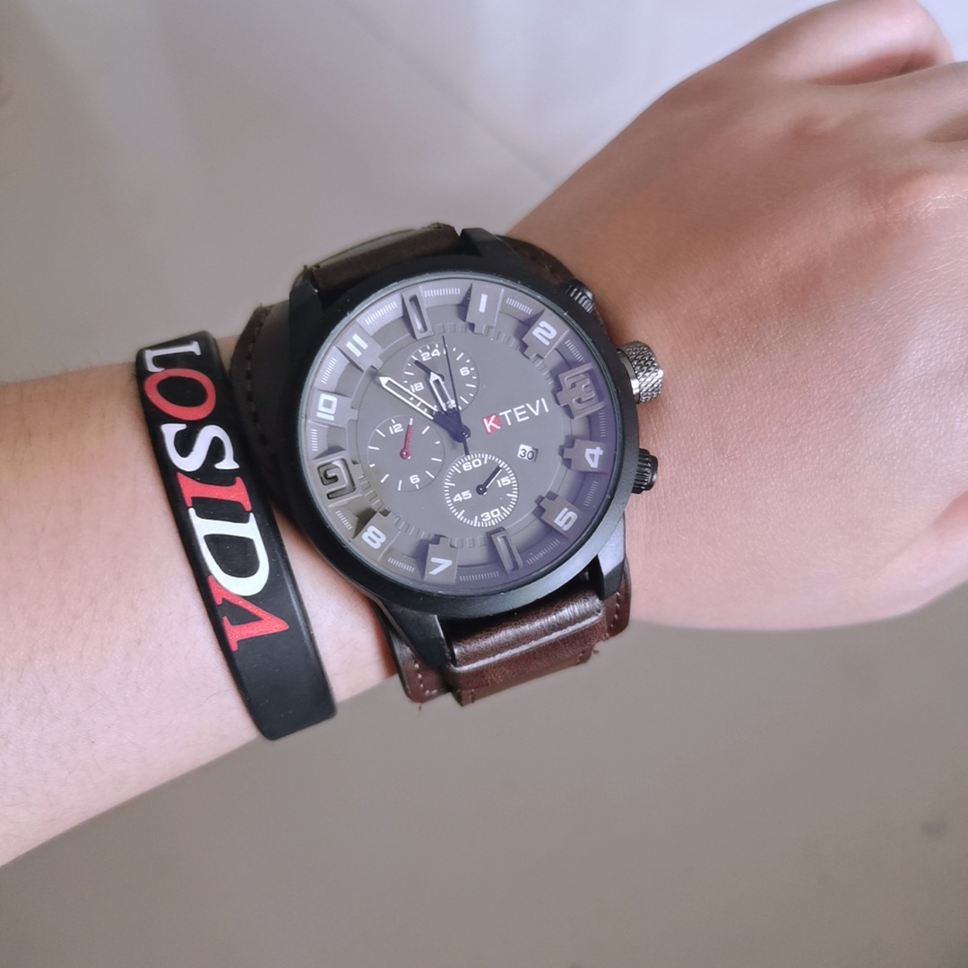 运动手表中国警男潮流韩版个性学生抖音特种兵大表盘男士超大潮男