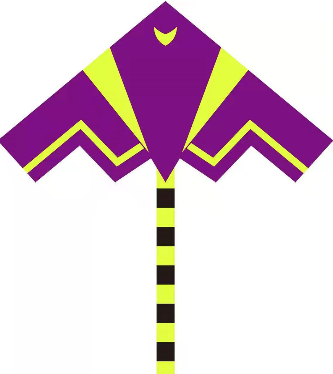 现货批发2021新款隐形飞机三角风筝批发儿童成人户外风筝易飞热卖