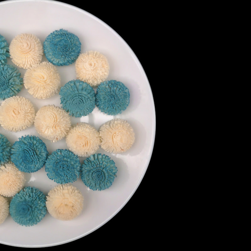 一件代发|3cm藤条香薰乒乓菊通草球 田园风家居插花 可插花艺铁丝