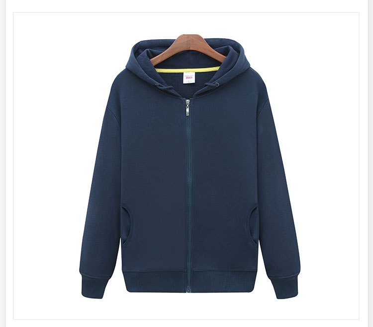 diy外套女春秋男女情侣宽松运动休闲上衣黑色百搭连帽棉卫衣潮