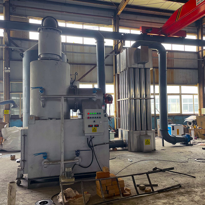 固废无害化处理无烟无味环保高温热解气化小型生活垃圾焚烧炉