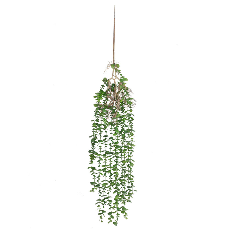 Air Conditioner Pipe Winding Simulation Normal Green Spring Vine Green Plant Mori Style Wedding Ceiling Emulational Eucalyptus Wall Hanging
