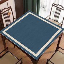 2024新款麻将桌桌布垫子家用手搓打牌正方形台面加厚桌垫消音毯子