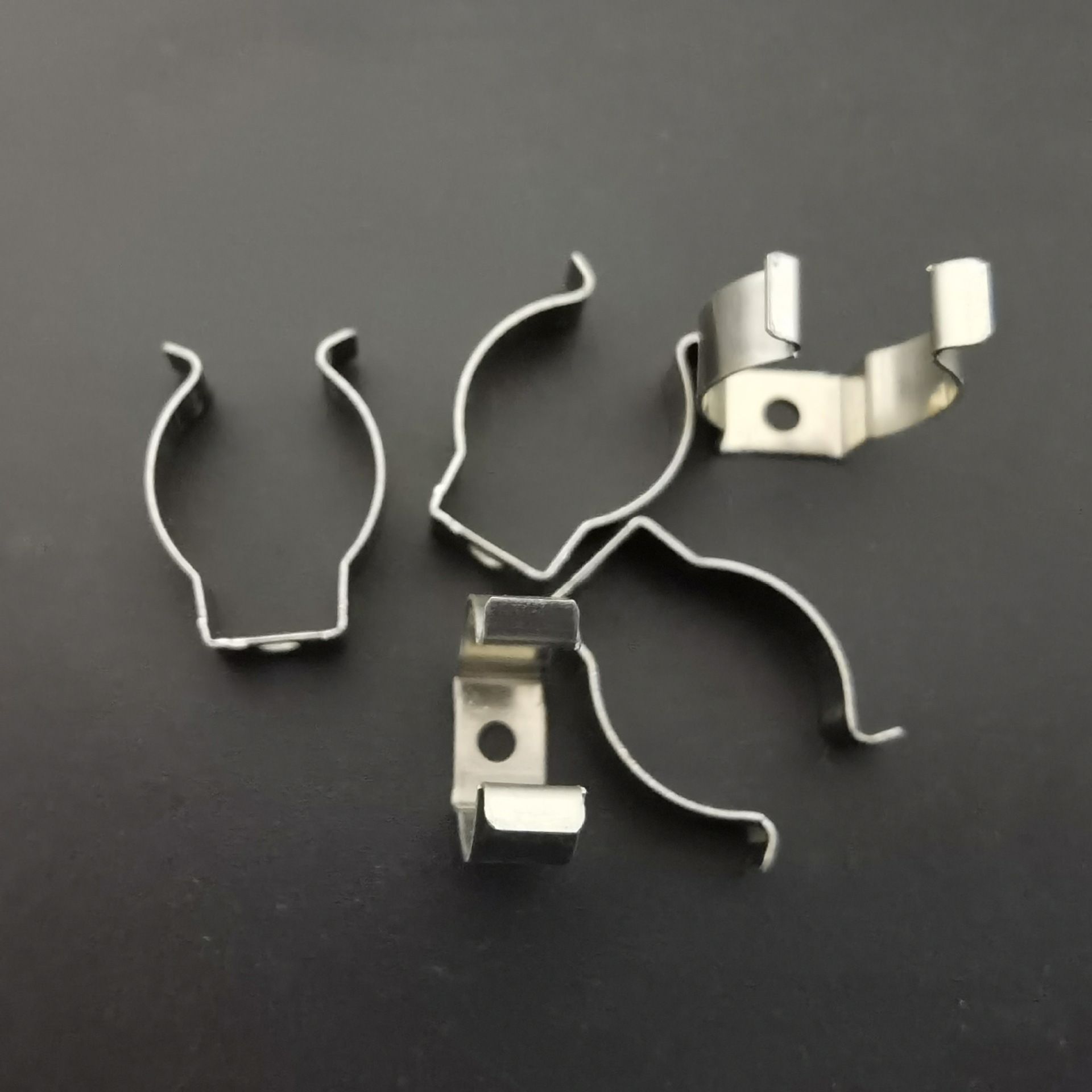 t8灯管u型管夹 201不锈钢卡扣 可卡26圆管 椭圆管夹 金属卡扣