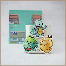 宝可梦周边冰箱贴亚克力pokemon卡牌玩具玩偶手办宠物小精灵磁贴