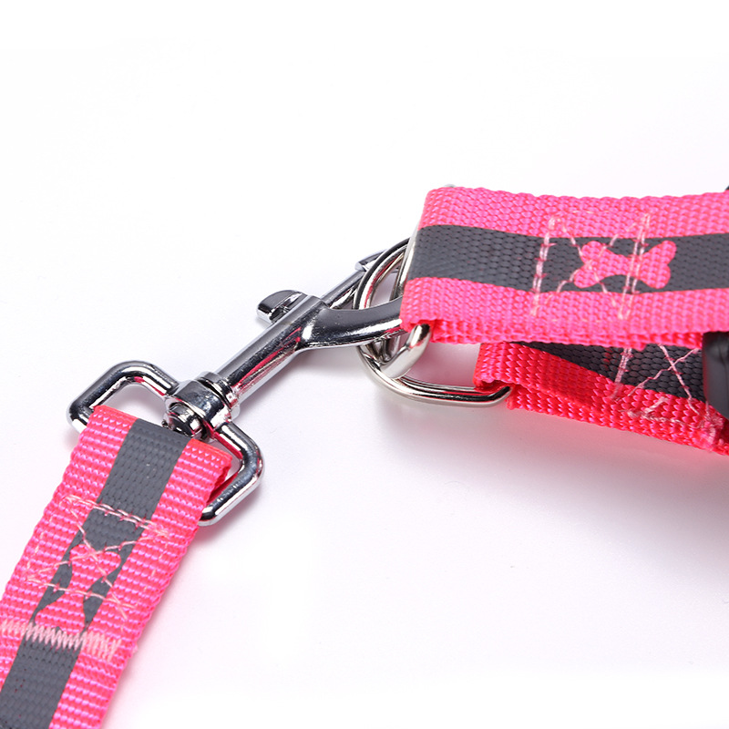 Pet Reflective Leash Dog Chest Strap Dog Chain Dog Rope Pet Leash