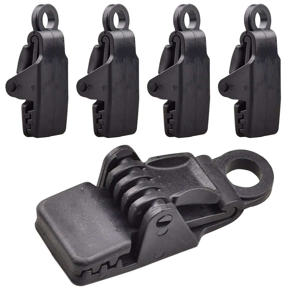 户外大型天幕帐篷塑料夹子 雨篷布盖布重型锁夹固定扣拉点夹 10个