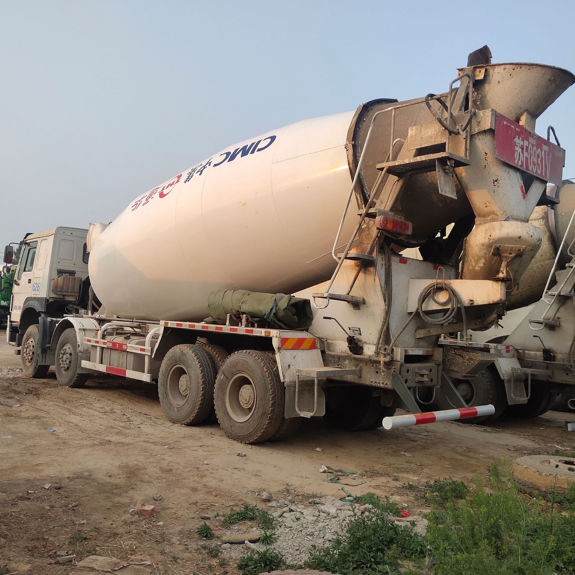 二手16年豪沃20方水泥搅拌车 混凝土搅拌运输罐 混泥土商混罐车