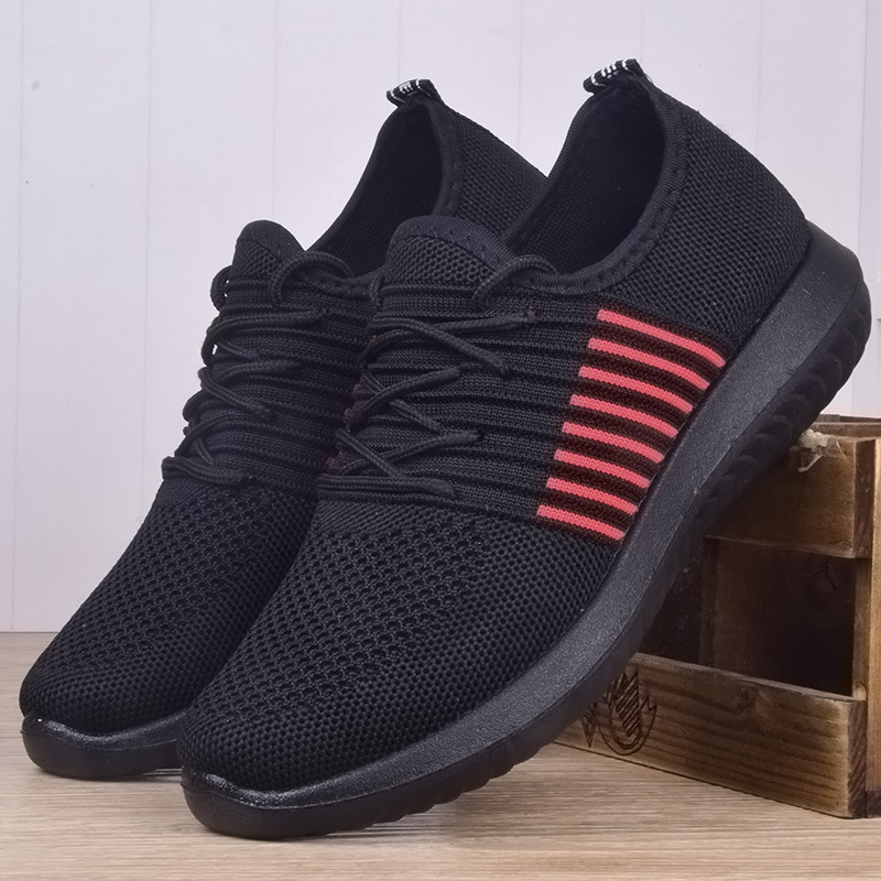 老北京布鞋女士软底耐磨透气运动鞋休闲轻便舒适黑色圆头妈妈女鞋