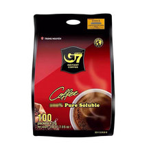 中原g7原装进口黑咖啡2g*100包袋装上班族早餐饮品解乏速溶咖啡