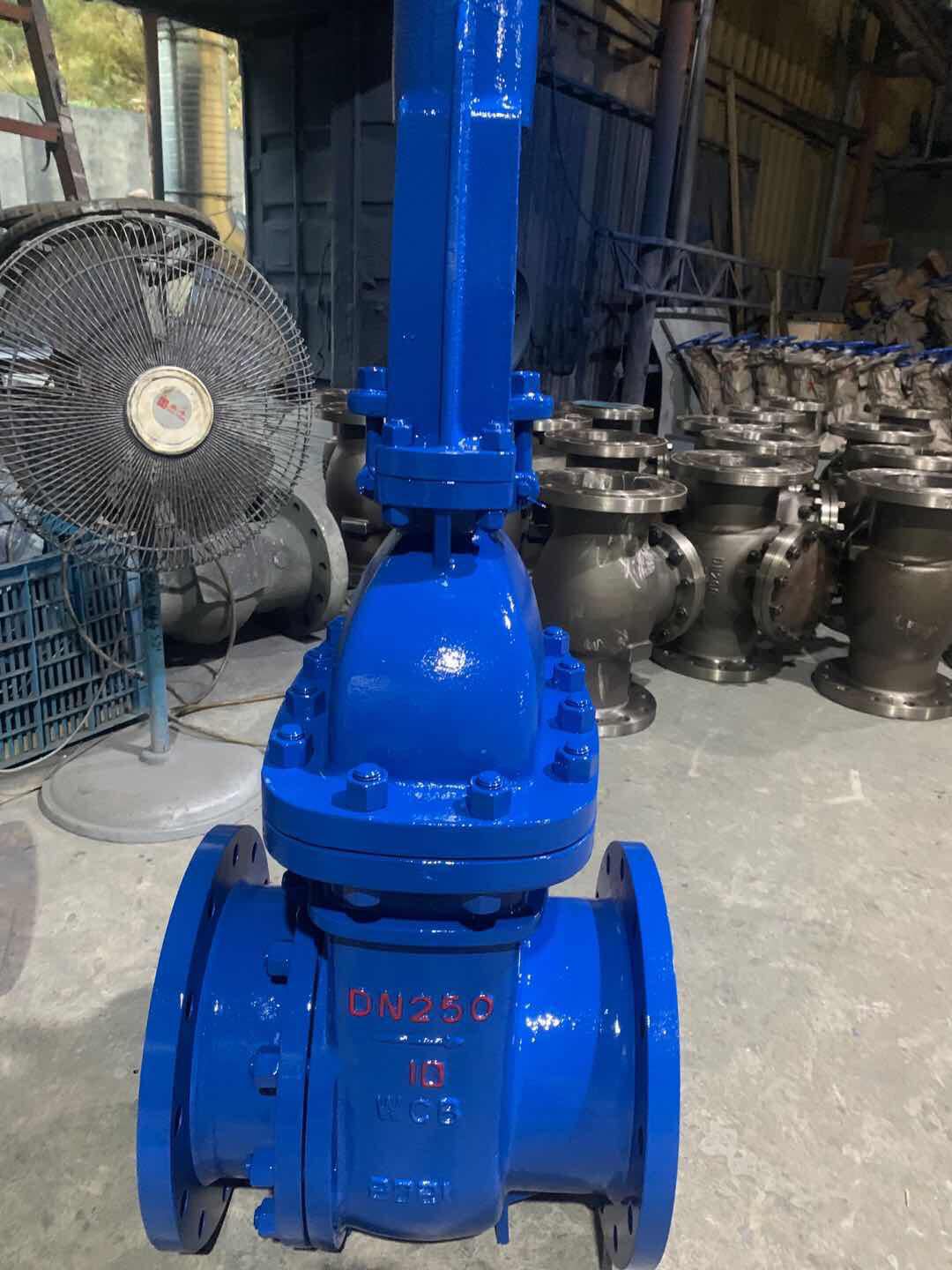 武工阀门z641y气动法兰闸阀铬钼钢气动闸阀信号三联件阀