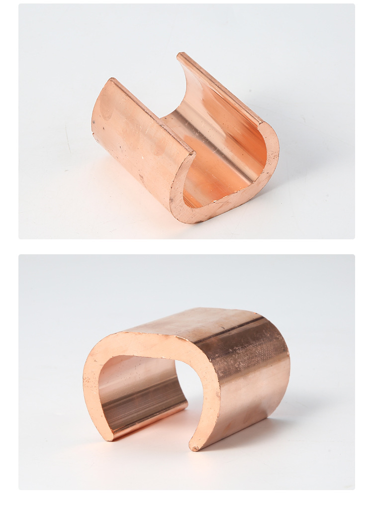 c型铜线夹c形压接件分支电缆线夹c型铜接线夹耳朵型线夹c型铜线夹