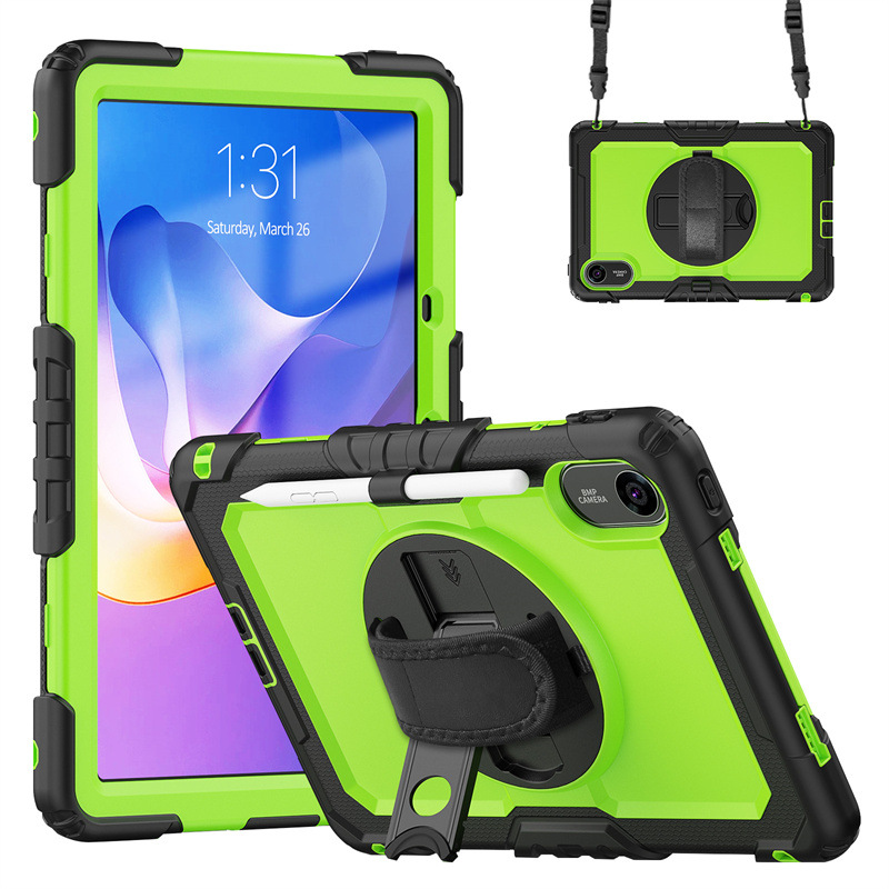 适用红米Pad2 11寸硅胶背带平板套PC旋转支架红米PadSE防摔保护壳