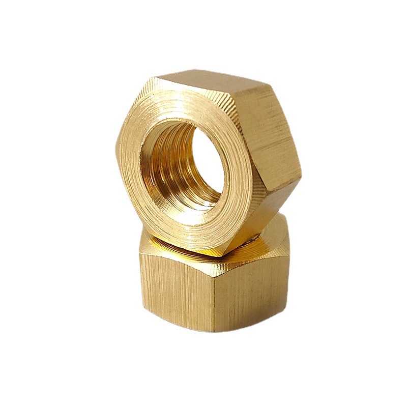 现货批发 铜螺母 h59-1环保铜薄螺母 变压器铜螺帽生产厂家m3-m24