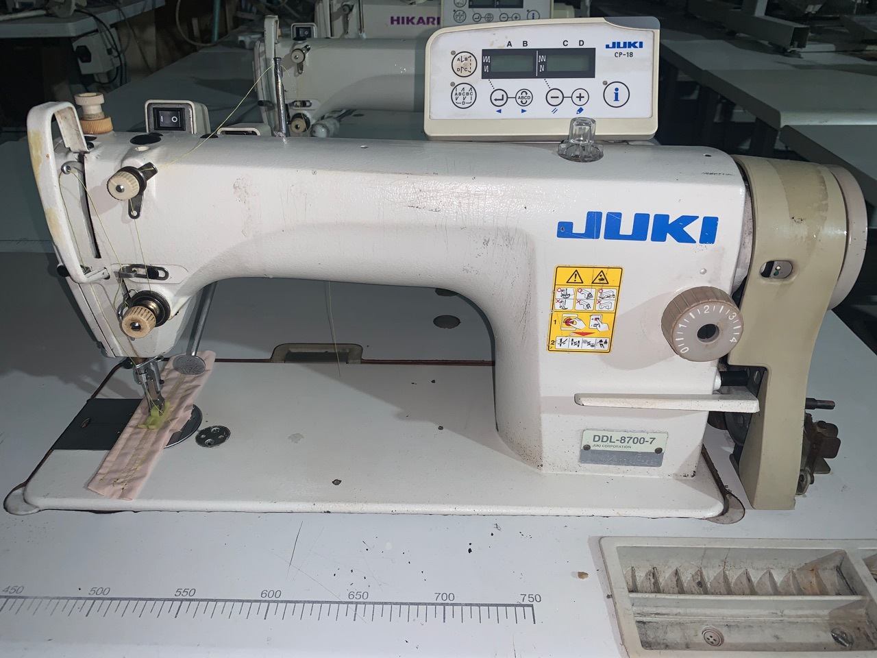 日本重机牌电脑缝纫机juki8700-7