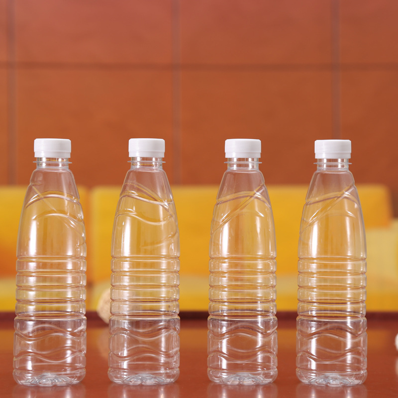 加厚500ml毫升塑料样品瓶透明pet矿泉水甘蔗汁凉茶饮料果汁瓶子