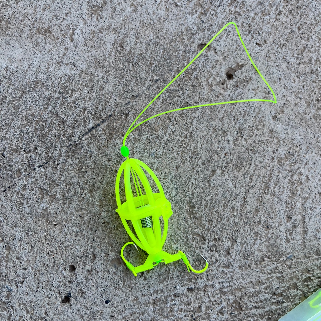 手竿鲢鳙钓组双沟带弹簧鱼钩钓鱼鱼钩双钩一盒4组鱼钩