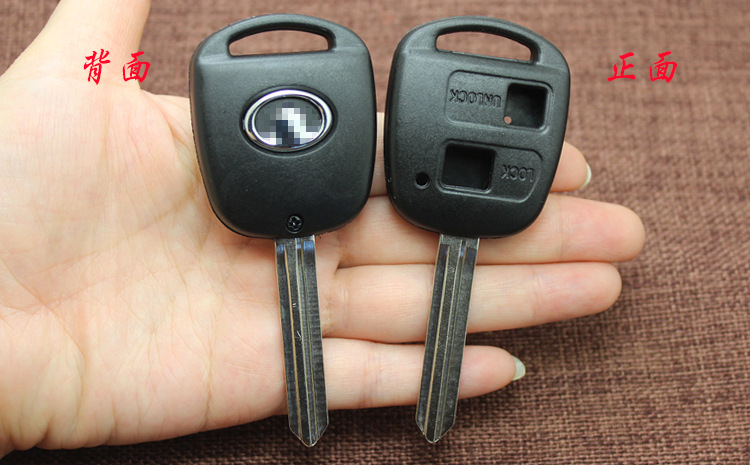 适用于长城风骏3/5皮卡k2遥控器钥匙胚 机械直柄备用汽车钥匙外壳