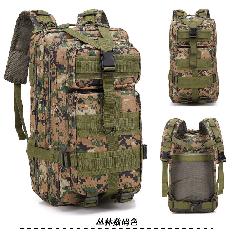 Factory Direct Outdoor Camouflage Bag Military Fans Equipment Camping Backpack Outdoor Sports 3P Backpack Donkey Friend Backpack