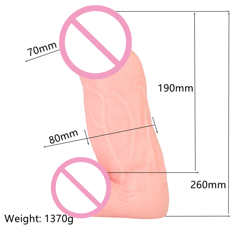 Interesting American and Mexican New Horse Super Thick Super Large Simulation Dildos Sex Product Women's Masturbation Tool